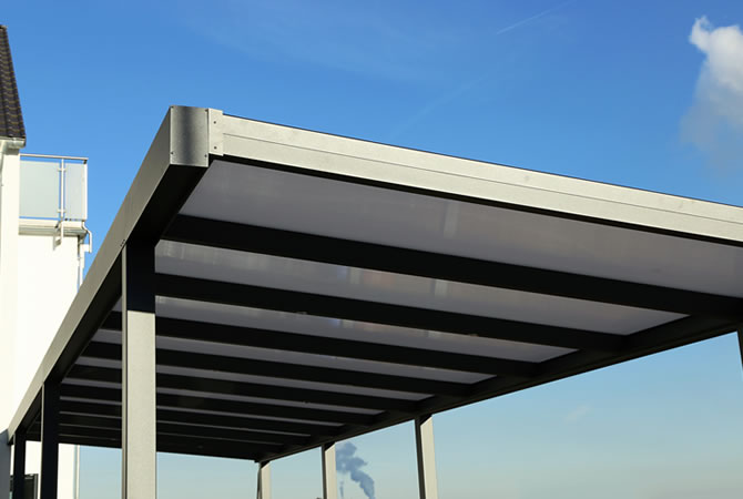 Moderne aluminium carport overkapping